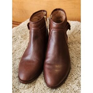 Louise et Cie Women's Brown Booties, Size 7 1/2, Worn A Few Times, VG Condition